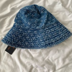 Louis Vuitton Vintage Monogram Denim hat